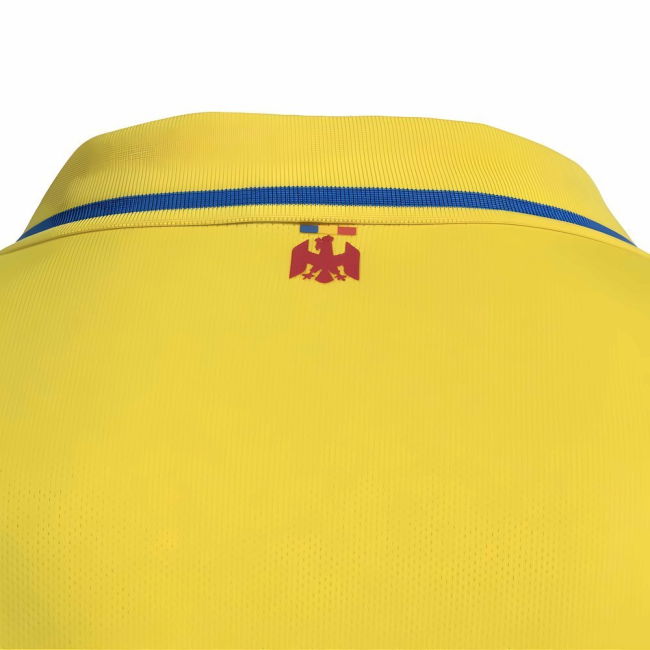 2025-2026 Romania Presentation Polo Shirt (Yellow)