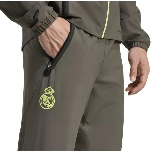 2025-2026 Real Madrid Vis Tech Pants (Almost Grey)