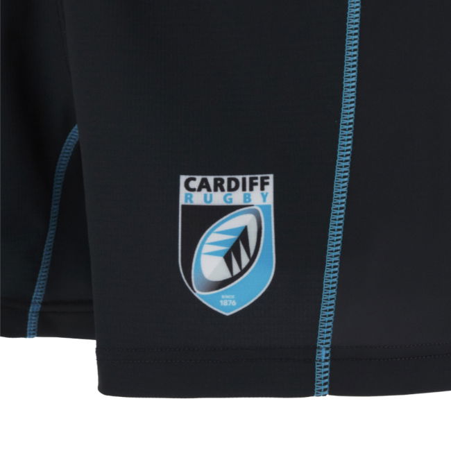 2025-2026 Cardiff Rugby Home Shorts (Black)