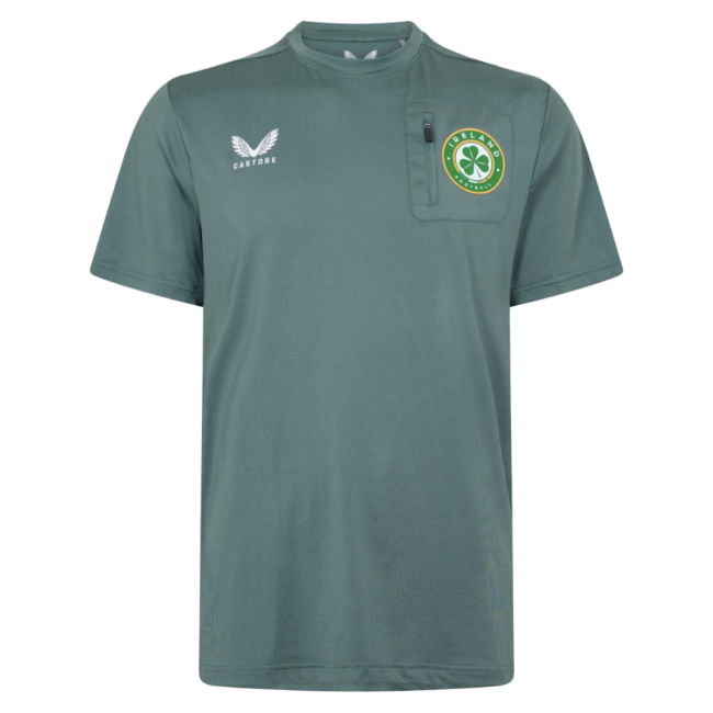 2025-2025 Ireland Pocket T-Shirt (Green) (Your Name)