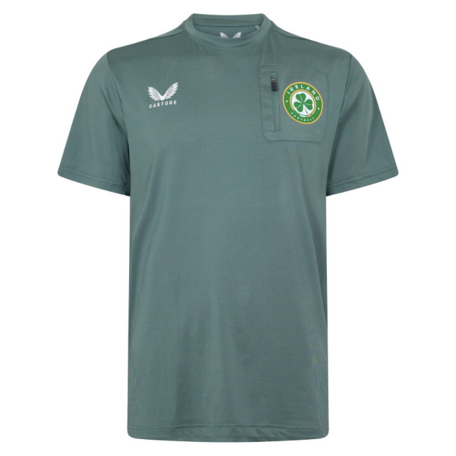 2025-2025 Ireland Pocket T-Shirt (Green) (Your Name)