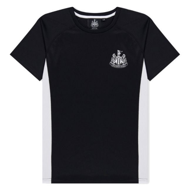 Newcastle Poly T-Shirt (Black) - Kids (Shearer 9)