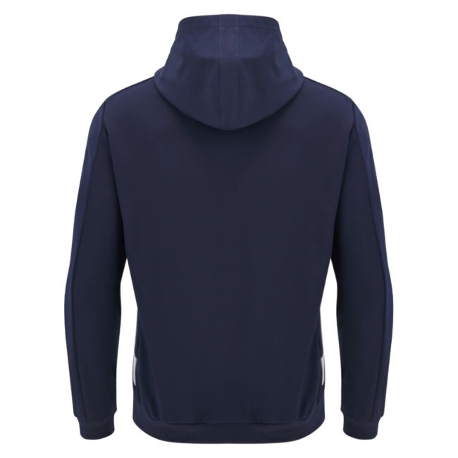 2025-2026 Edinburgh Rugby Hooded Warm Up Jacket (Navy)