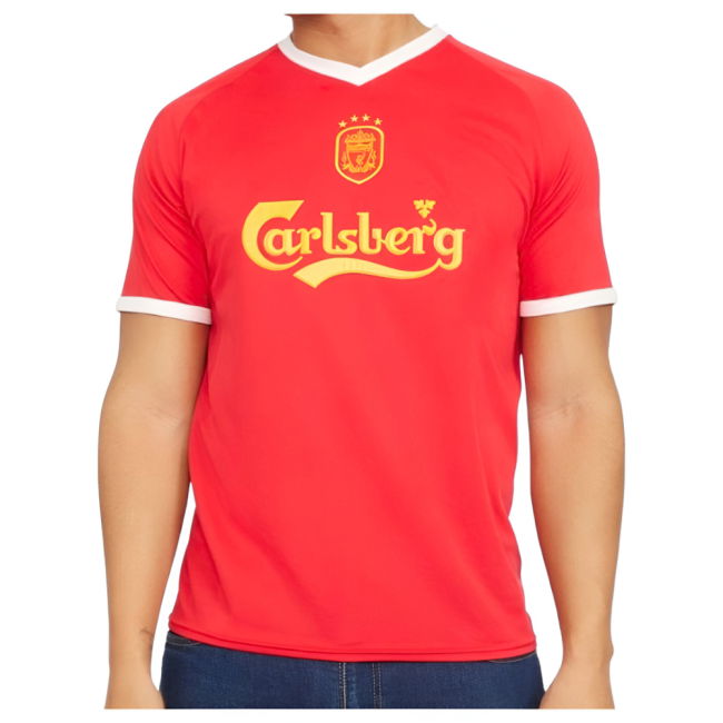 2001-2003 Liverpool Retro Euro Home Shirt (Heskey 8)