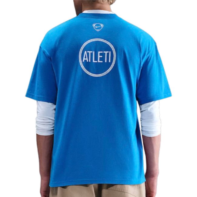 2025-2026 Atletico Madrid Total 90 Football T-Shirt (Blue)