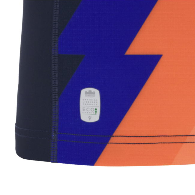 2025-2026 Edinburgh Rugby Training Jersey (Orange-Blue)