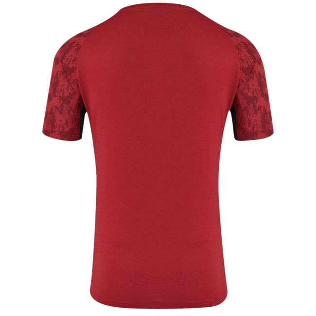 2025-2026 Saracens Performance Short Sleeve Tee (Rythmic Red)
