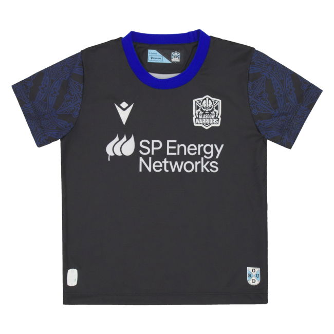 2025-2026 Glasgow Rugby Home Mini Shirt (Little Kids) (Your Name)