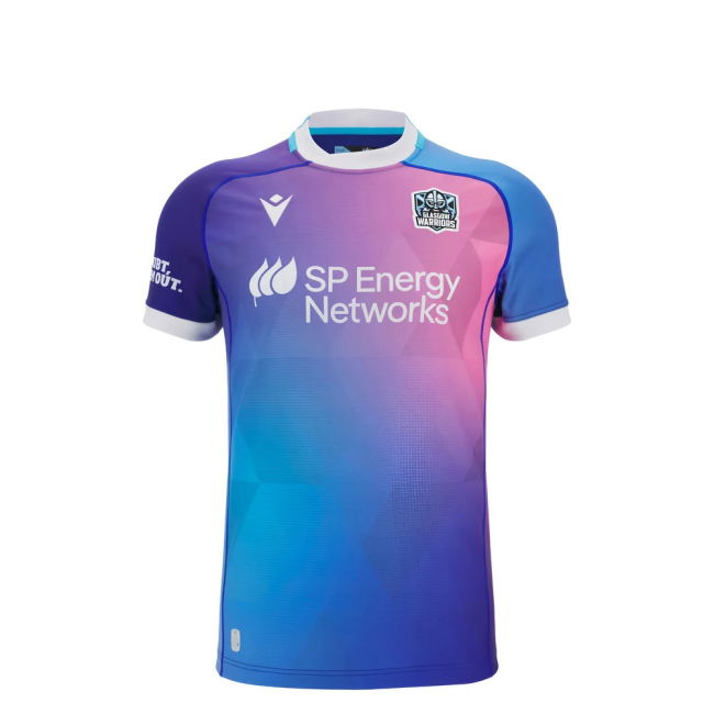 2025-2026 Glasgow Warriors Rugby Training Jersey (Kids) (Your Name)