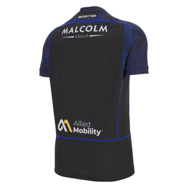 2025-2026 Glasgow Warriors Home Slim Fit Rugby Shirt