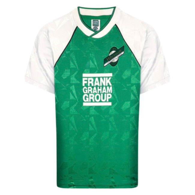 Hibernian 1990 Retro Home Shirt (Your Name)