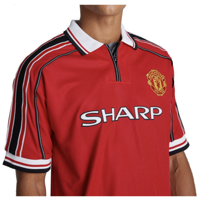 1998-2000 Man Utd Retro Home Shirt (G Neville 2)