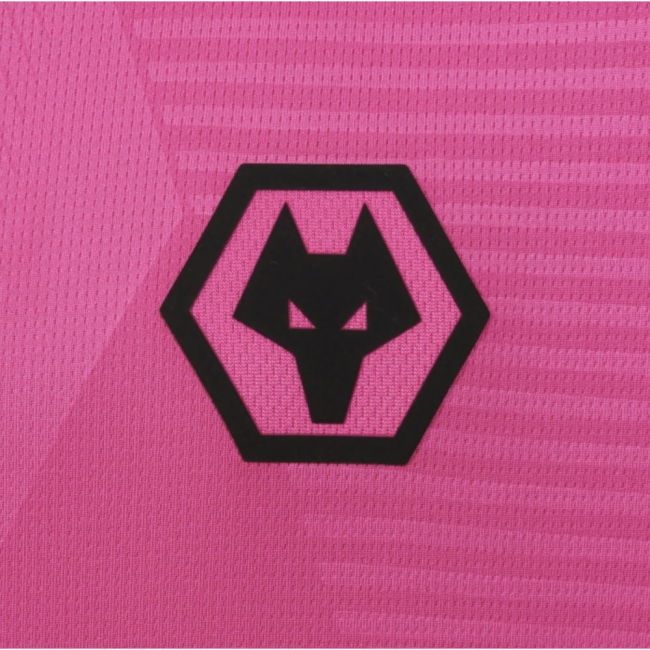 2025-2026 Wolves Goalkeeper Away Shirt (Pink) - Kids