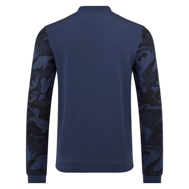 2025-2026 Rangers Third Pre Match Jacket (Indigo)