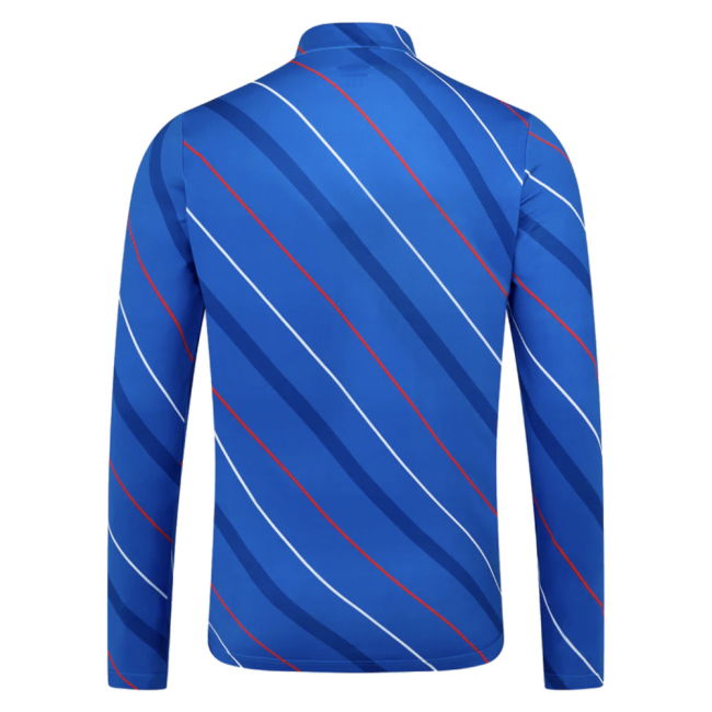 2025-2026 Rangers Pre Match Training Top (Blue)