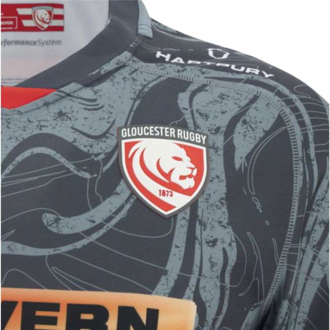 2025-2026 Gloucester Rugby Euro Replica Shirt