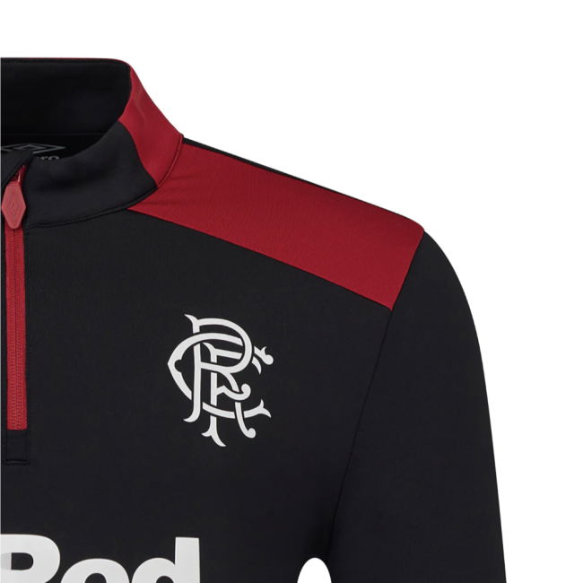 2025-2026 Rangers Pro Training Mid Layer Top (Caviar)