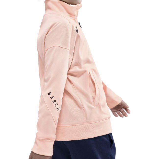 2025-2026 Barcelona Dri-FIT Strike Tracksuit (Crimson Tint) - Little Kids