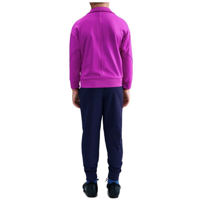 2025-2026 Barcelona Strike Dri-FIT Football Knit Tracksuit (Purple) - Little Kids