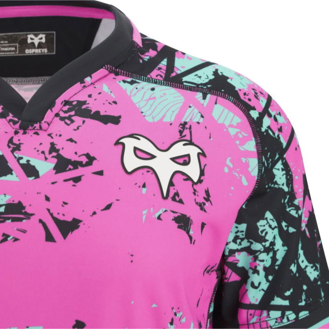 2025-2026 Ospreys Rugby Euro Poly Replica Shirt