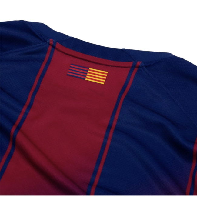 2025-2026 Barcelona Home Long Sleeve Shirt