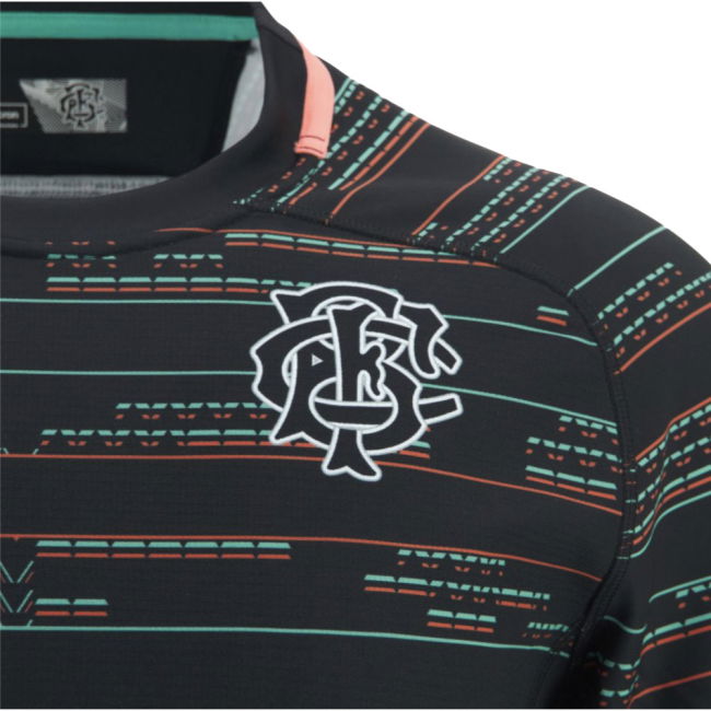 2025-2026 Barbarians Rugby Training Jersey (Black)