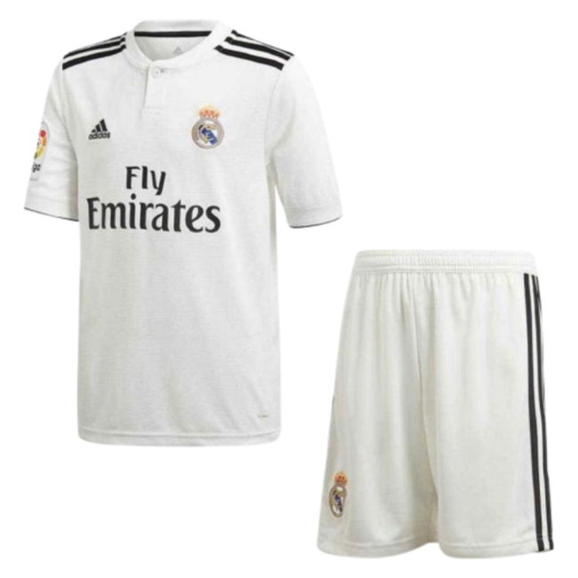 2017-2018 Real Madrid Home Youth Kit (Your Name)