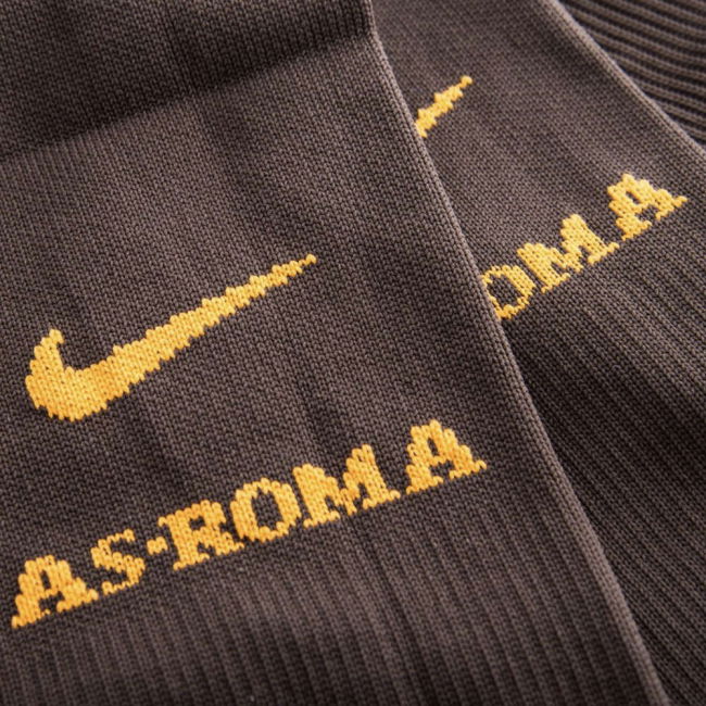 2017-2018 Roma 3rd Socks (Velvet Brown)