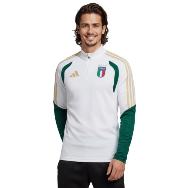 2026-2027 Italy Training Top (White)