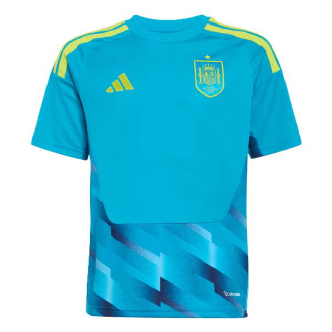 2026-2027 Spain Home Goalkeeper Shirt (Aqua) - Kids (Casillas 1)