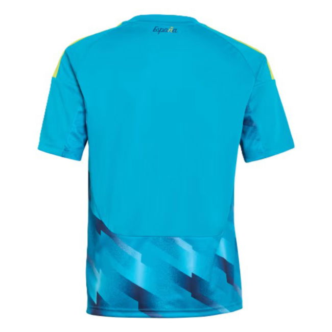 2026-2027 Spain Home Goalkeeper Shirt (Aqua) - Kids