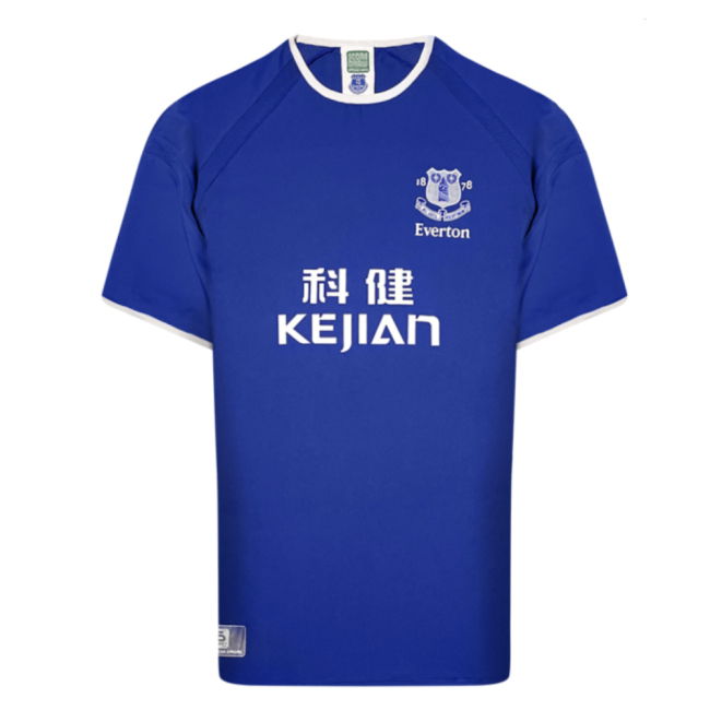 Everton 2003 Anniversary Retro Home Shirt (Gravesen 16)