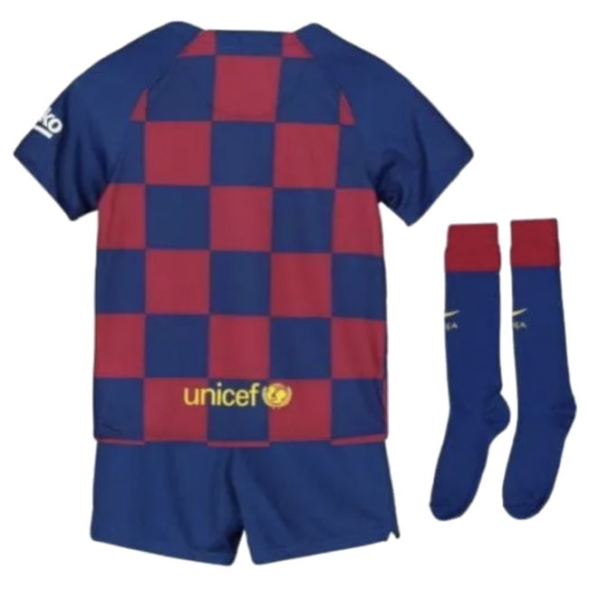 2019-2020 Barcelona Little Boys Home Kit