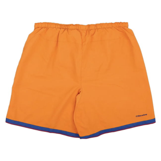 2006-2007 Barcelona Away Shorts (Orange)