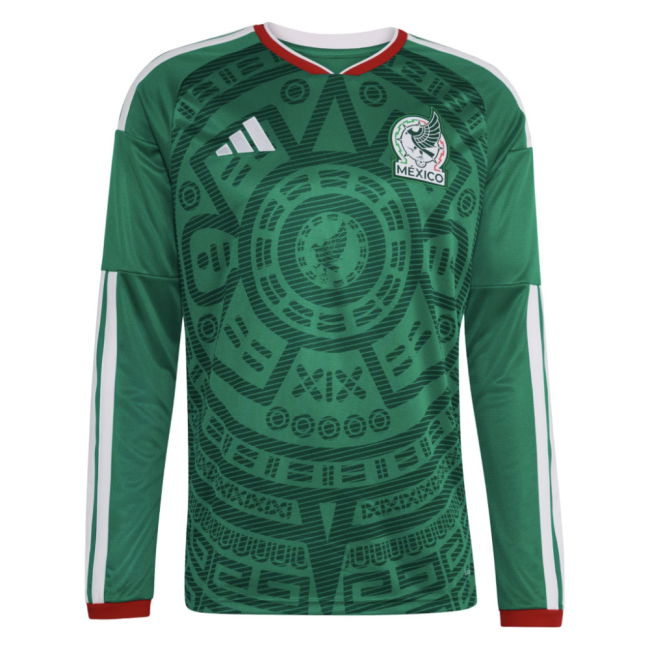 2026-2027 Mexico Long Sleeve Home Shirt (Chicharito 14)