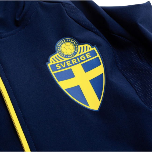 2026-2027 Sweden Full Zip Windbreaker (Navy)
