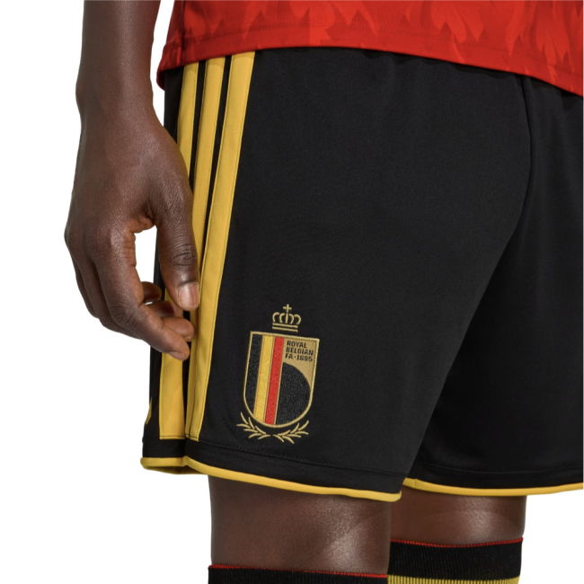 2026-2027 Belgium Home Shorts (Black)