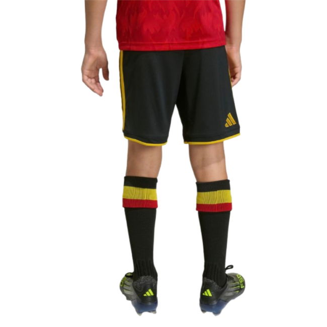 2026-2027 Belgium Home Shorts (Black) - Kids
