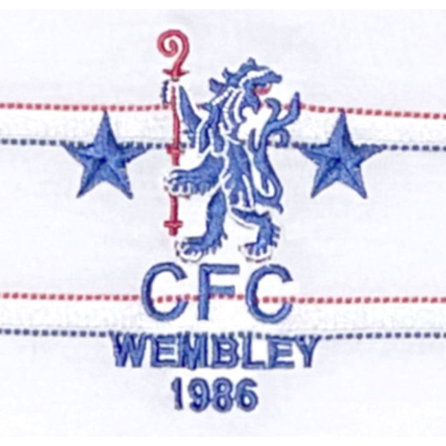 1986 Chelsea Full Members Cup Final Retro Shirt