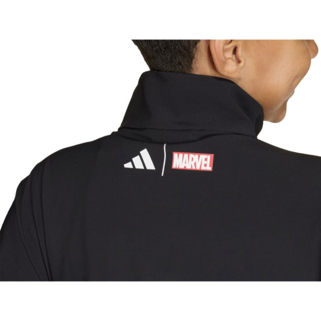 2025-2026 Real Madrid Anthem Jacket (Black) - Kids