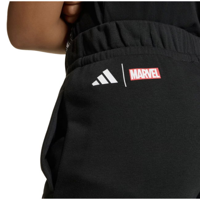 2025-2026 Real Madrid Marvel Pants (Black) - Kids