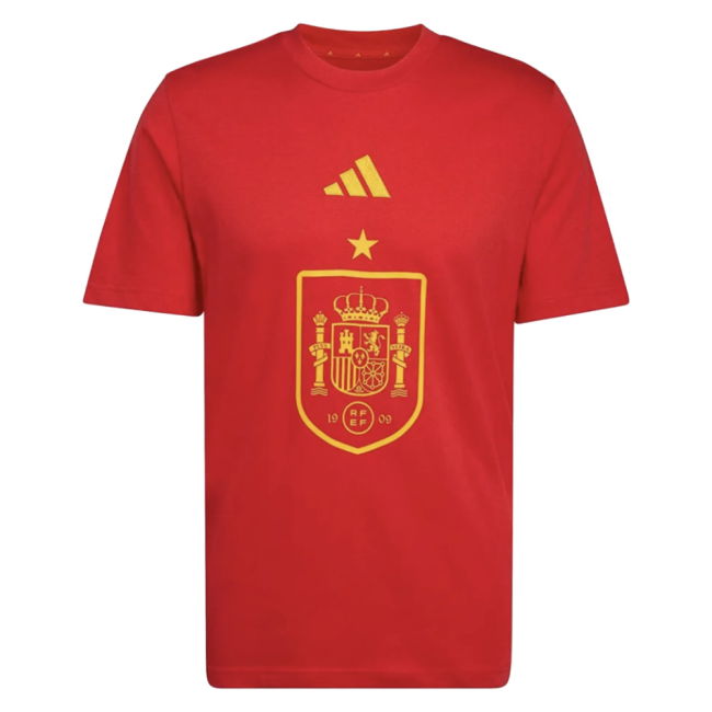 2026-2027 Spain DNA Graphic Tee (Red) (Your Name)