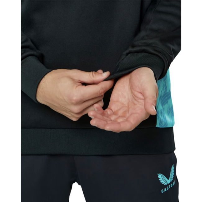 2025-2026 Leinster Performance Sweatshirt (Blue Graphite)