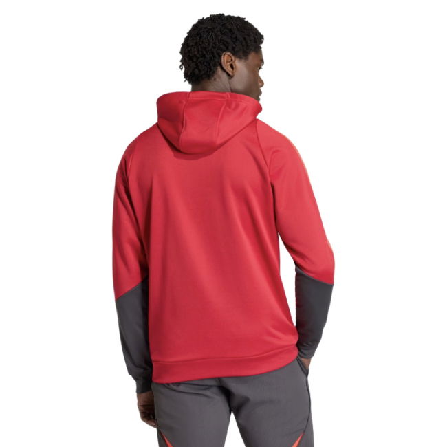 2025-2026 Liverpool Training Hoody (Strawberry Red)