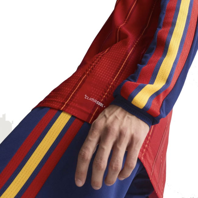2026-2027 Spain Authentic Long Sleeve Home Shirt
