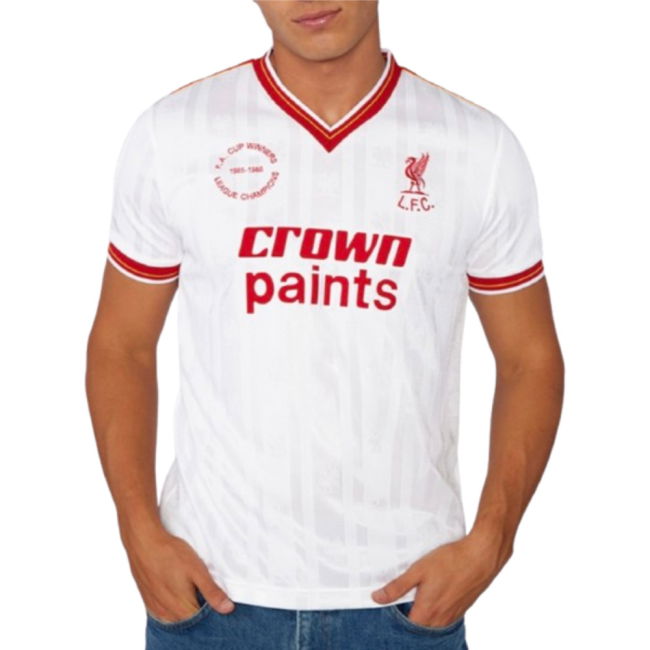 1986 Liverpool Away Crown Paints Retro Shirt (RUSH 9)