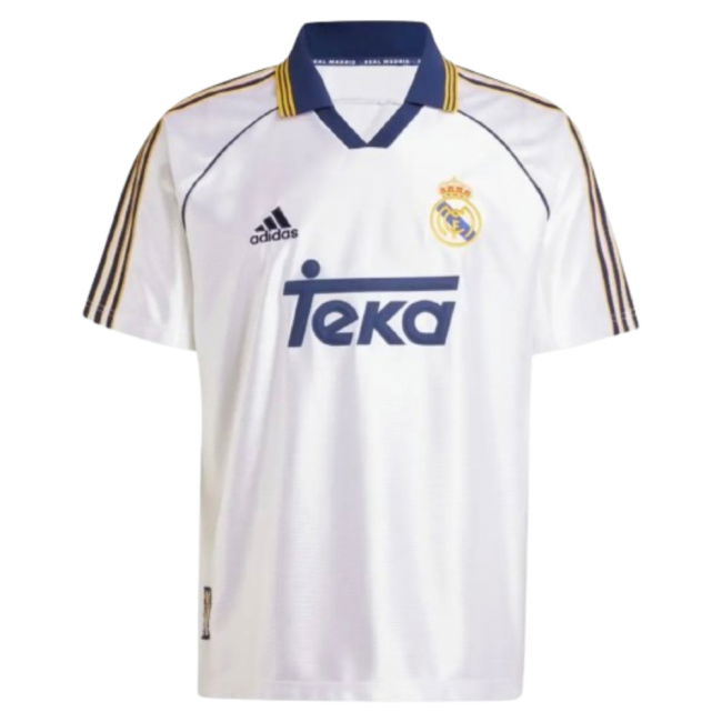 1998-2000 Real Madrid Reissue Home Shirt (Figo 10)