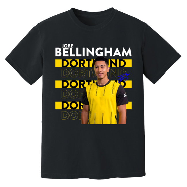 Jobe Bellingham Dortmund New Signing T-Shirt (Black)