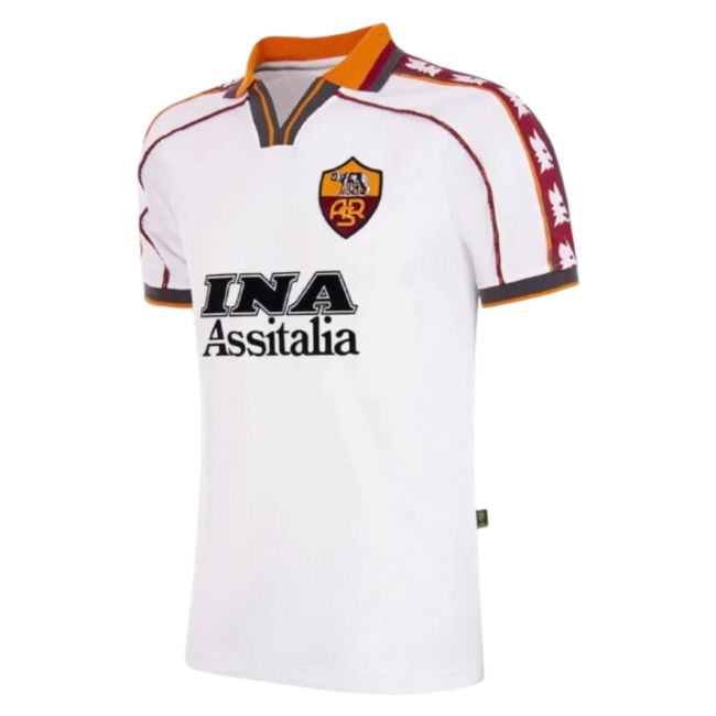 1998-1999 Roma Away Retro Football Shirt (Di Francesco 11)