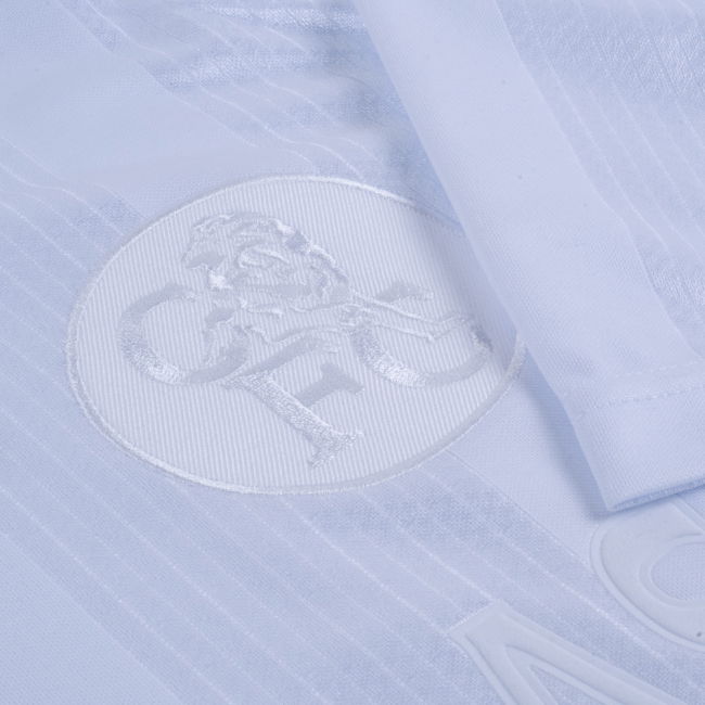 Chelsea 1998 Blank Out Retro Football Shirt (White)